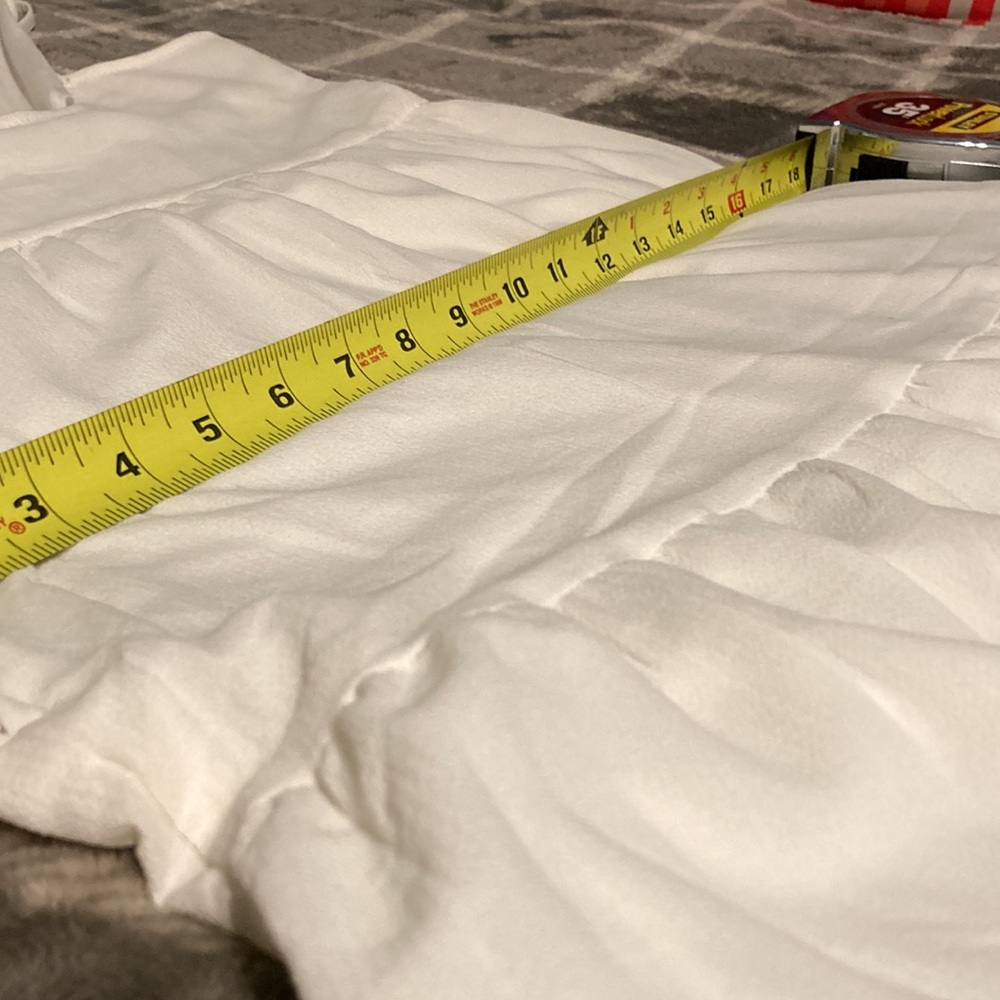 H&M Conscious floor white maxi dress spaghetti straps  XXS - Picture 5 of 5
